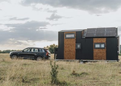 Wander Tiny House model Gjende met trailer